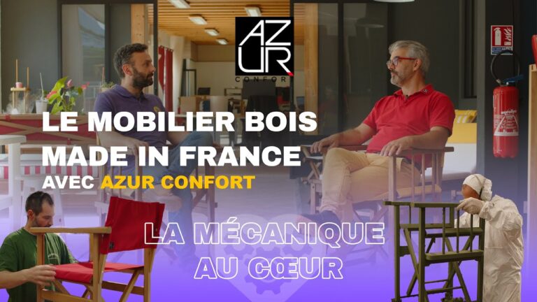 Atelier Azur Confort en Chartreuse, fabrication de mobilier d'extérieur en bois massif made in France