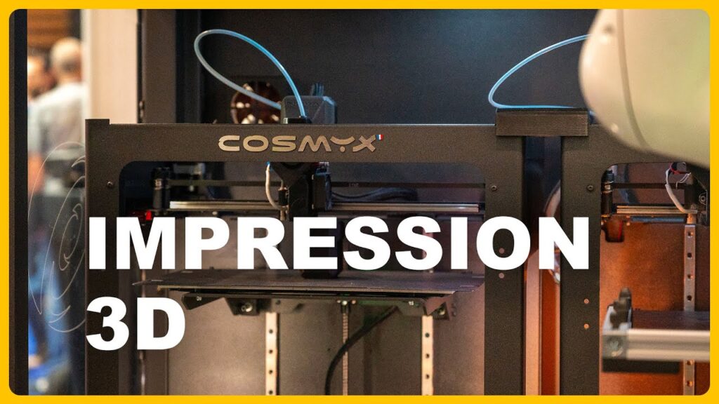 Démonstration de fabrication additive et d'impression 3D sur le salon 3D Print à Lyon