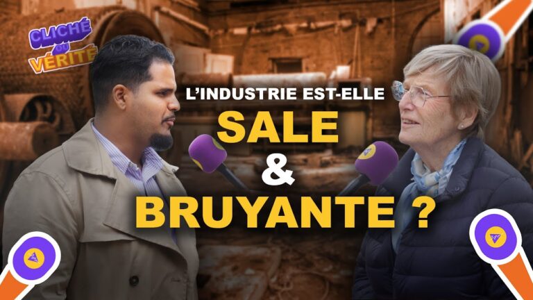 Micro-trottoir à Paris sur le thème de l'industrie sale et bruyante