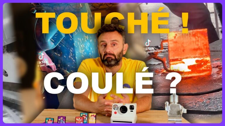 Soudeur en action produisant des étincelles, illustration du paradoxe entre la popularité des vidéos de gestes industriels et la pénurie de candidats dans l'industrie