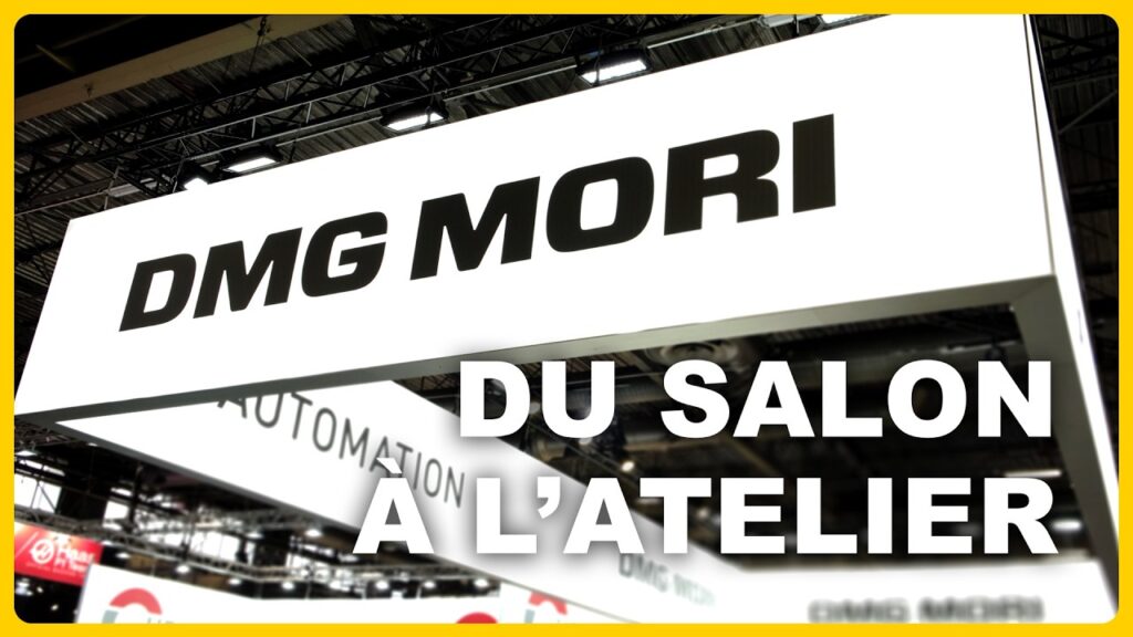 Machine-outil INH 80 de DMG MORI présentée dans le showroom de Roissy lors de Global Industrie
