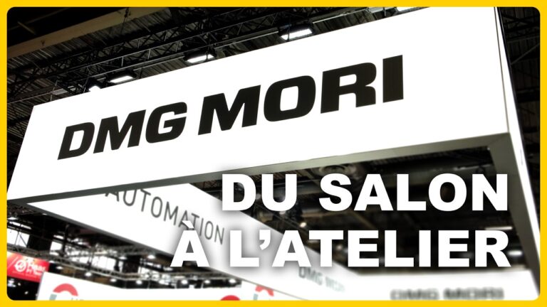 Machine-outil INH 80 de DMG MORI présentée dans le showroom de Roissy lors de Global Industrie